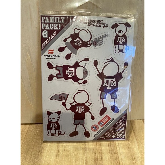 NCAA Pick your School / Team - Officially Licensed NCAA‎ Family Decal Set - Picture 2 of 16